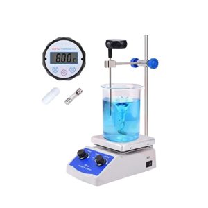 Slendor Magnetic Stirrer SH-2 Hot Plate Mixer Max 520℉ and 2000 RPM Stir Plate with Thermometer