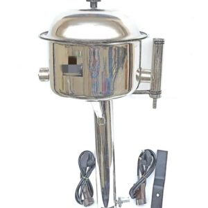 Professional labware PEARL Water Distillation Unit || 4liter Double Element 304 ss iso Certified- Manesty Type