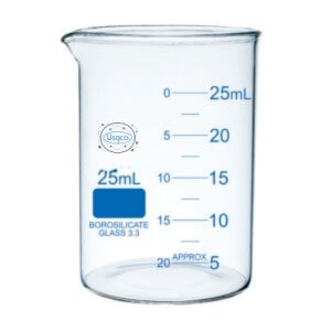 Beaker, Low Form, With Spout, 25mL