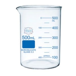 Beaker, Low Form, With Spout, 500mL