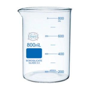 Beaker, Low Form, With Spout, 800mL