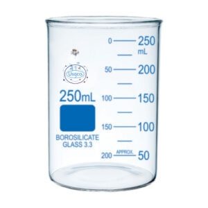 Beaker, Low Form, Without Spout, 250mL