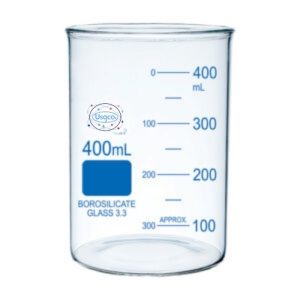 Beaker, Low Form, Without Spout, 400mL