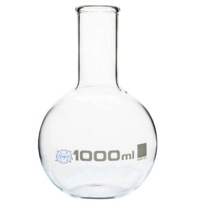 Flask, Round Bottom, Narrow Neck, ISO