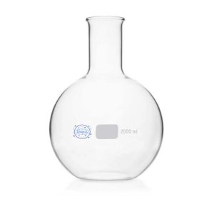 Flask, Round Bottom, Wide Neck, ISO