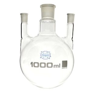 Flasks, Round Bottom, Three Necks Parallel, DIN & USP (New)