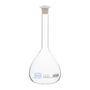 Volumetric Flask, Class-A, Batch Certificate, ISO